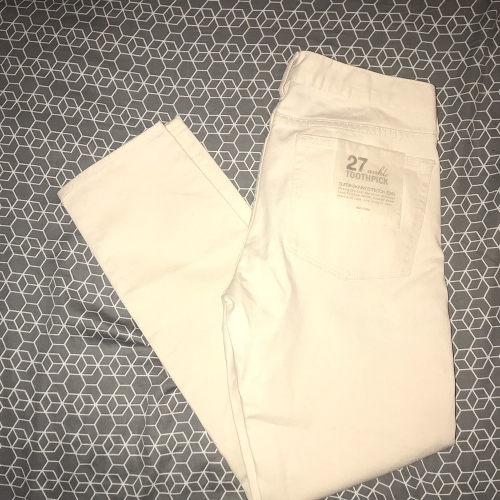J.Crew Ankle Toothpick Jean Size 27